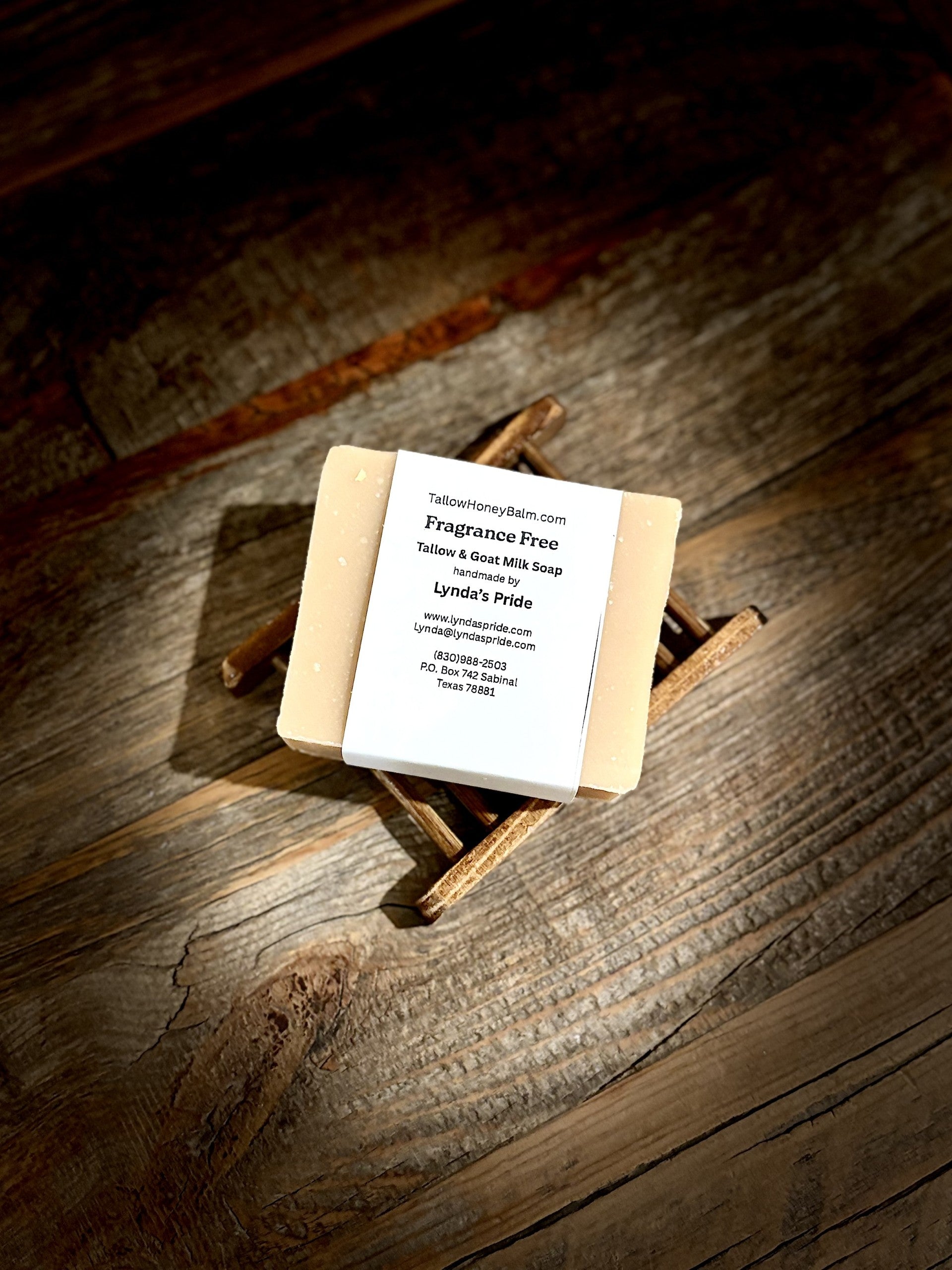 Fragrance-Free Tallow & Goat Milk Soap (5 oz bar)