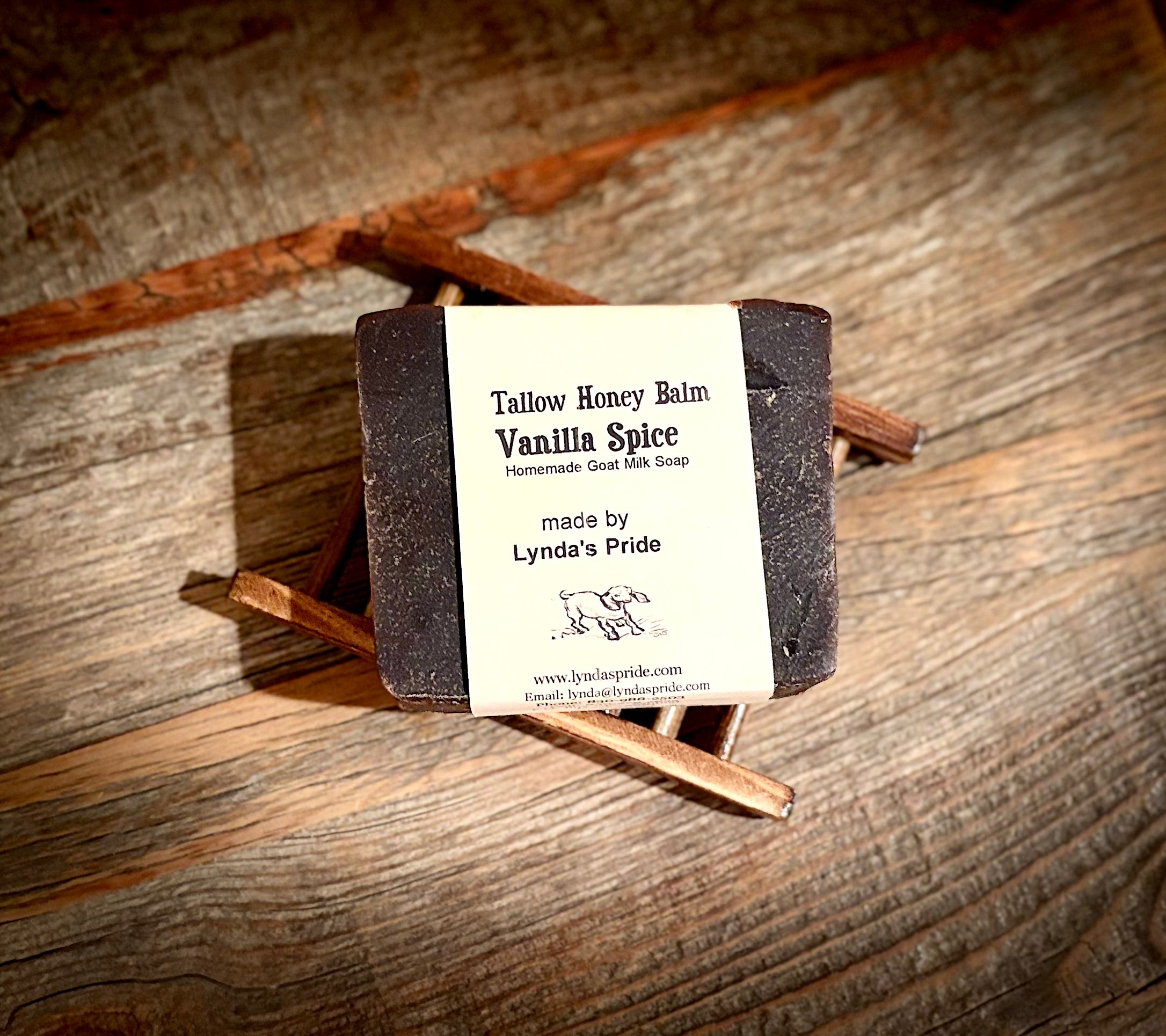 Vanilla Spice Goat Milk Soap (5 oz bar)