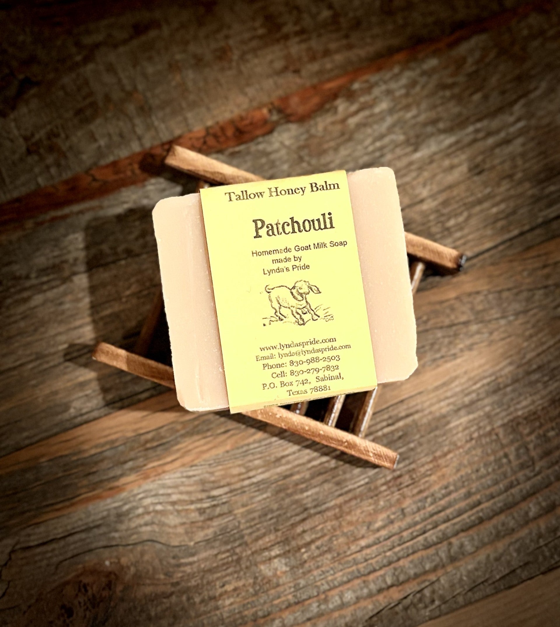 Patchouli Goat Milk Soap (5 oz bar)
