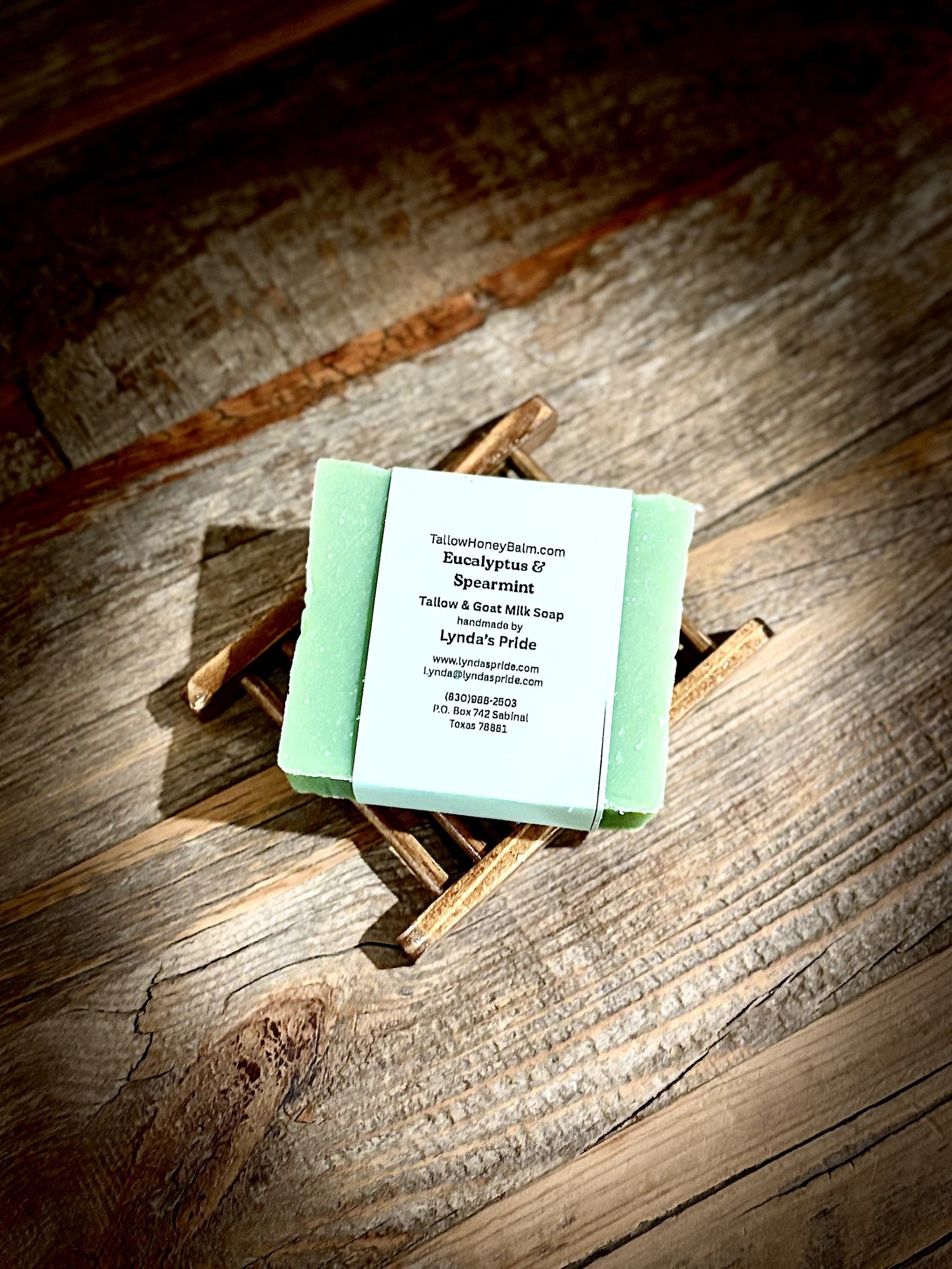Eucalyptus & Spearmint Tallow & Goat Milk Soap (5 oz bar)