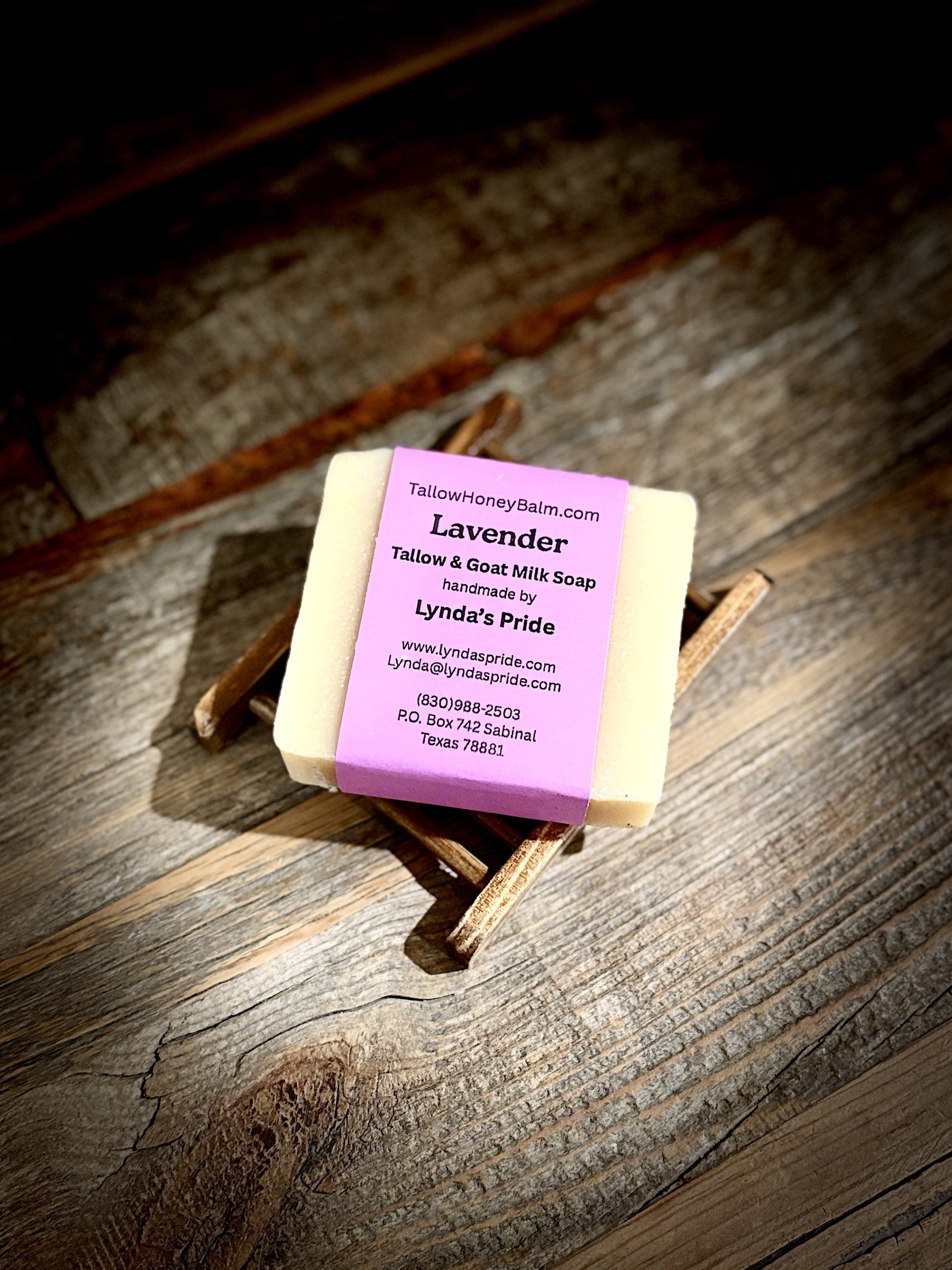 Lavender Tallow & Goat Milk Soap (5 oz bar)