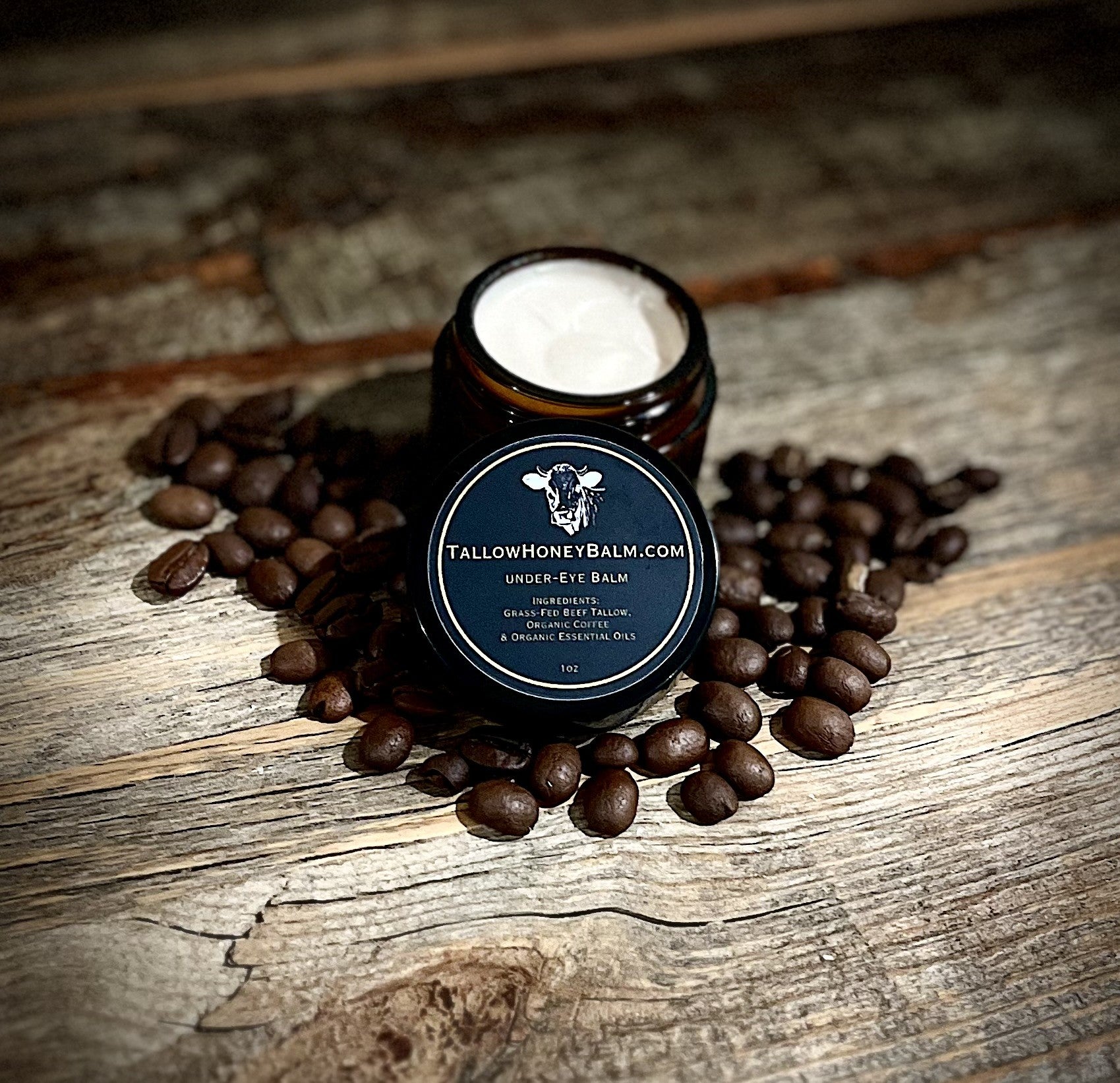 Under-Eye Balm (1 oz glass jar)