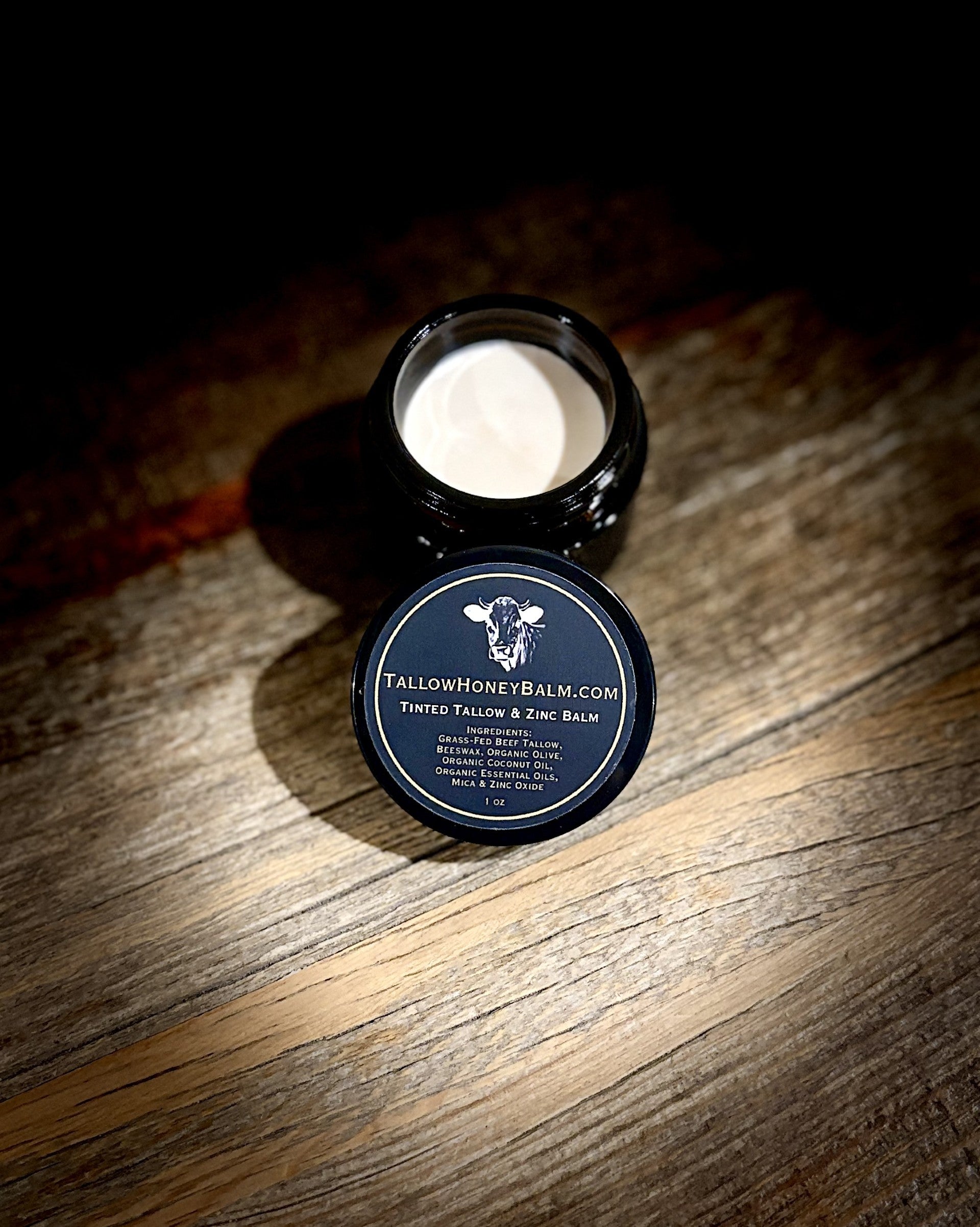 Tinted Tallow & Zinc Balm (1 oz jar)
