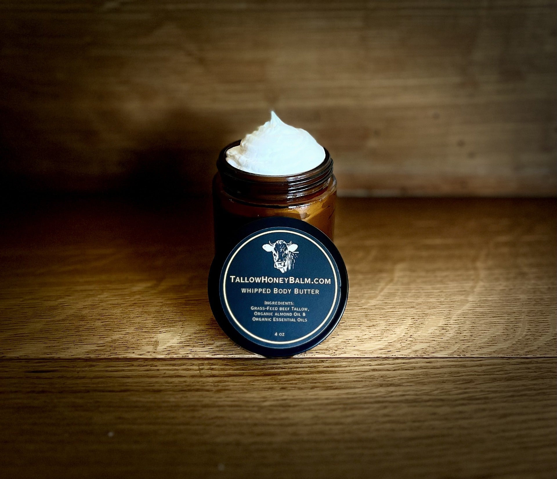 Whipped Body Butter (4 oz & 8 oz glass jars)